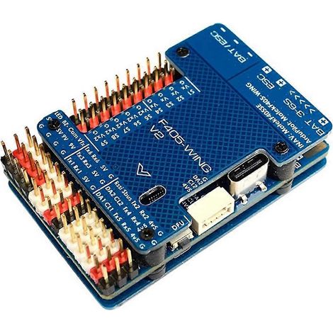 Contrôleur de vol F405 WING V2 3-6S avec OSD barométrique intégré pour Blue (1/5)