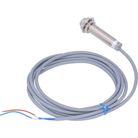 Détecteur de proximité capacitif étanche résine laiton précision élevée avec joint et écrou pour métal papier AC90-250V (1/5)