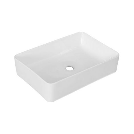 Lavabo appoggio 55x39 cm LA50 Bianco