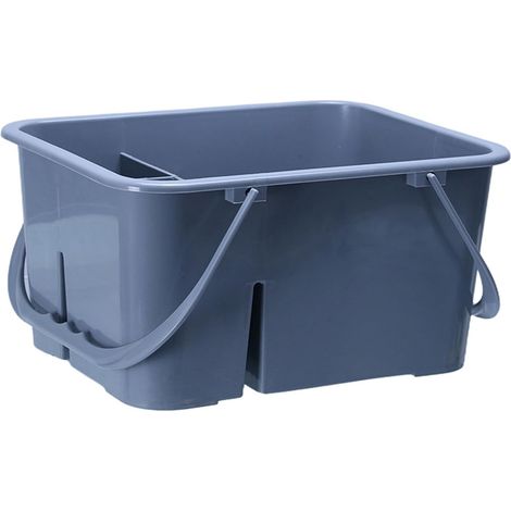 Panier à outils à 4 compartiments avec poignées solides, idéal pour la mécanique et l'organisation de la maison, facile à nettoyer (1/5)