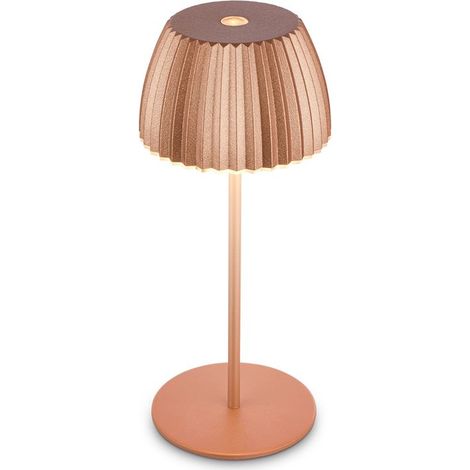 LED Tischlampe Akku LED Tischleuchte Dimmbar Kabellos Touch Aussen/Innen