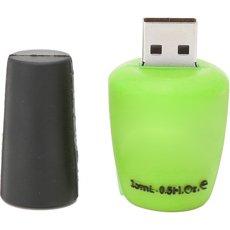 Clé USB en gel de silice, aspect flacon de parfum, haute vitesse, stockage de grande capacité, 64 Go