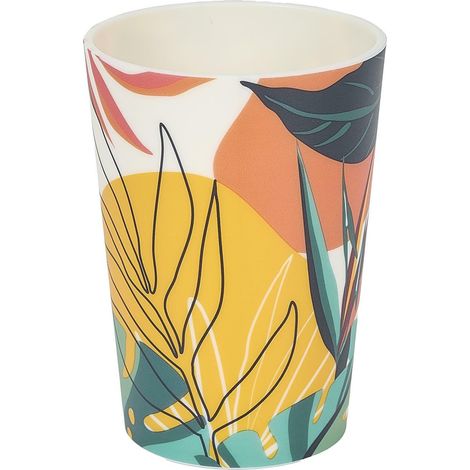 Tazza Exotic Paradise da 250 ml in plastica dal design esotico (1/2)