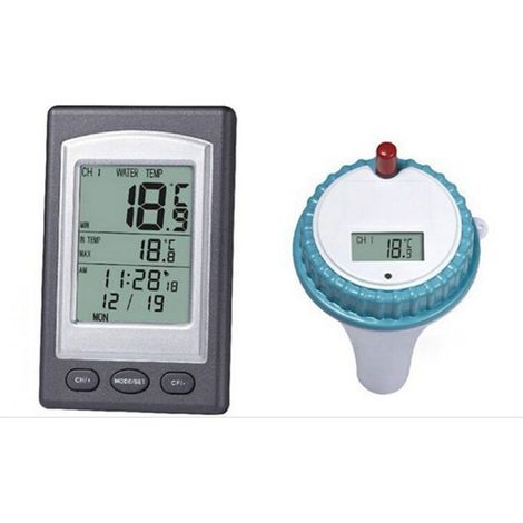 Floating Thermometer The-rmometer Wireless Pool The-rmometer Water Thermometer Water Meter (1/4)