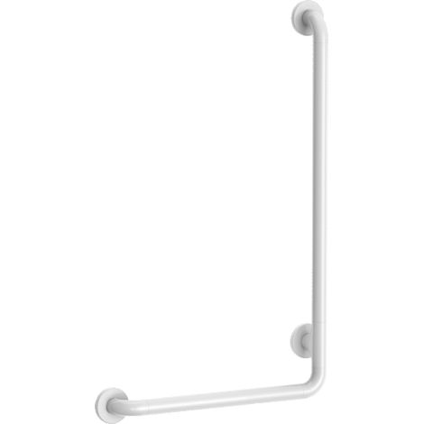 Delabie Garde-corps en forme de L D32 H750mm en nylon blanc (1/2)