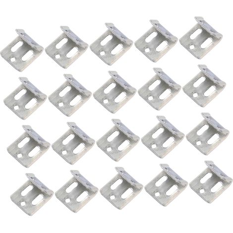 100 clips de resorte reforzados para fundas de sofá, accesorios de reparación de resortes para muebles, fácil instalación (1/5)