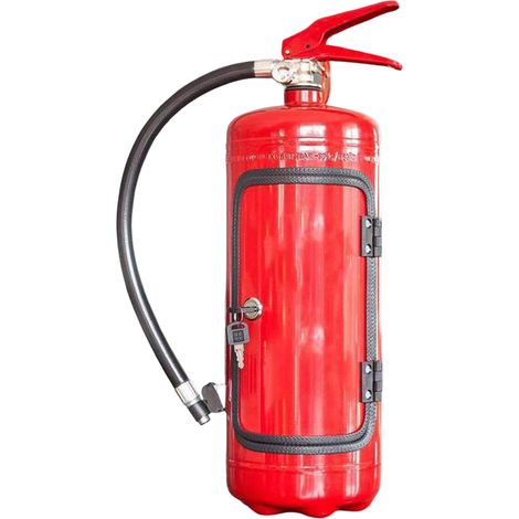 Mini-bar extincteur, coffret à vin extincteur, cadeau pour pompier (1/5)