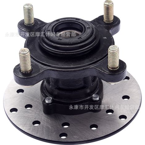 ATV 4WD Beach Karting 50-110CC Front Wheel Hub Flange Bolt Spacing 88MM Core 4 Hole 15MM with Brake Disc (1/5)