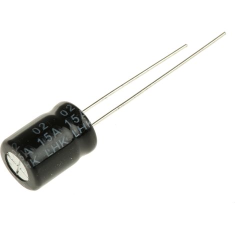 Condensateur RS PRO 1000µF, 10V c.c.