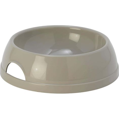 Gamelle MARA grise ø 22 cm 0.8 litre pour chien et chat - Flamingo (1/2)