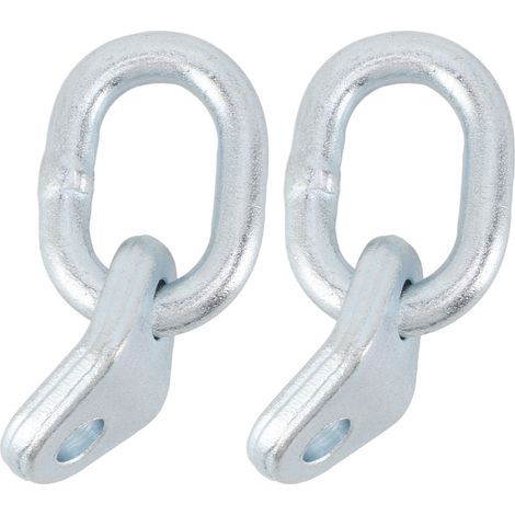 Ortviai Support de levage pour moteur en acier inoxydable – 2 pièces, capacité 2500 kg, pour palans et sangles