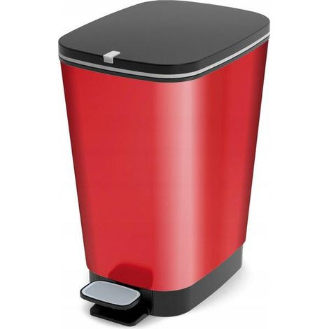 KIS Contenedor De Basura Chic M Rojo