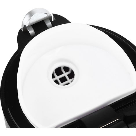 Tasse de voyage chauffante électrique 450ml, contrle intelligent de la température, tasse de voiture chauffante noire à faible bruit pour voyage Camping
