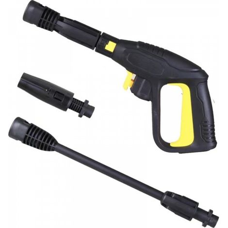 Pistolet de Nettoyeur Haute Pression – Remplaçant avec Lance Extension, Raccord Rapide, Compatible Karcher K2 K3 K4 K5 K6 K7 (150 bar / 2175 PSI) (1/5)