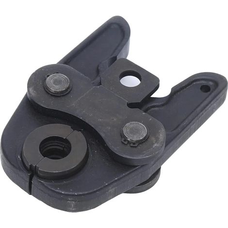Klemmbacken, maximale Öffnung von 4,1 cm bis 4,9 cm, aus gehärtetem Stahl, Produktabmessungen 16,5 cm x 11 cm x 3,5 cm, Gewicht 2,5 kg, geeignet für Verbund- und PEX-Rohre (1/5)