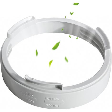 Climatiseur Adaptateur de Tuyau de Fenêtre Interface, 150mm Connecteur Tuyau Climatiseur Mobile, Coupleur de Tuyau d'échappement de Climatiseur Portable, Interface de Conduit d'Échappement Portable (1/5)