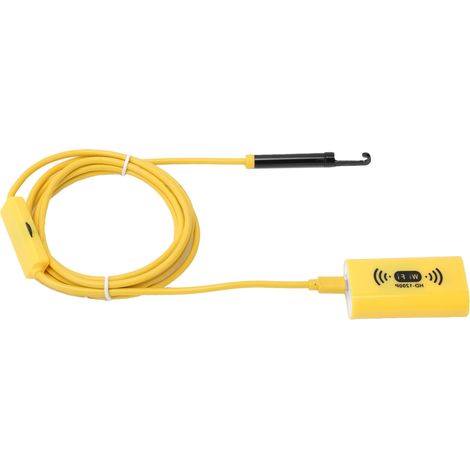 Endoscope sans fil haute définition 1200P de 8 mm, étanche IP68, compatible avec les systèmes iOS/Android, caméra de détection de 2 mètres/6,6 pieds. (1/5)