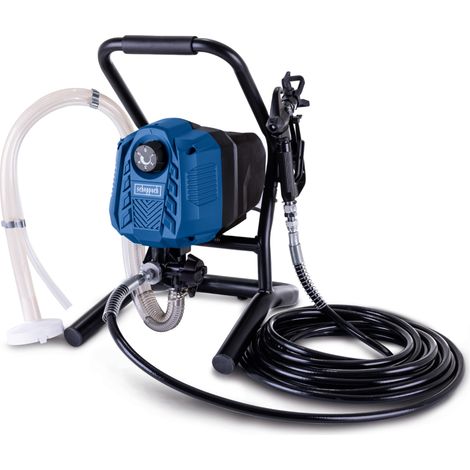Scheppach Pistolet à peinture ACS4000 - Station de peinture - Machine de pulvérisation - Pistolet de peinture Airless - 110 bar - 550 W - 1,25 L/min - 2 buses et 2 filtres inclus