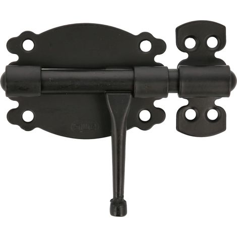 AMIG  Targette  484  80 mm  Acier  Noir (1/5)