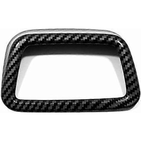 Cache-bouton de réglage des phares pour Hyundai Tucson 2021-2022, imitation fibre de carbone et noir. (1/4)