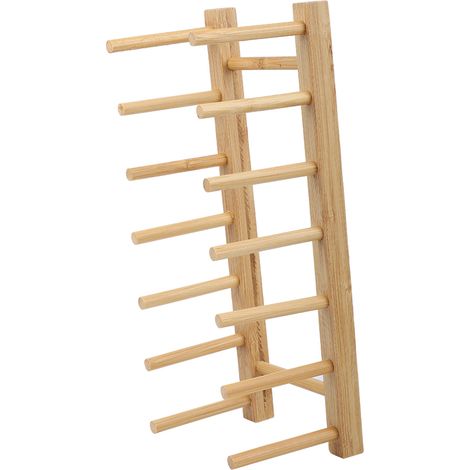 Égouttoir à assiettes, porte-couvercles, porte-bols, porte-tasses, étagère de rangement pour livres et organisateur de cuisine (1/5)