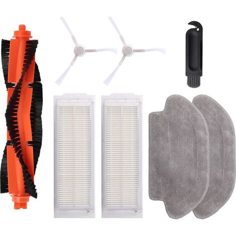 Cepillo principal lateral filtro HEPA paños mopa para robot aspirador Mop 2S XMSTJQR2S piezas (1/5)