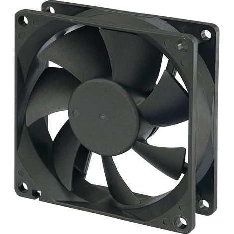 Ventola assiale da 12 V/DC 51 m³/h (L x P x A) 80 x 80 x 25 mm Conrad Components RD8025B12M (1/3)