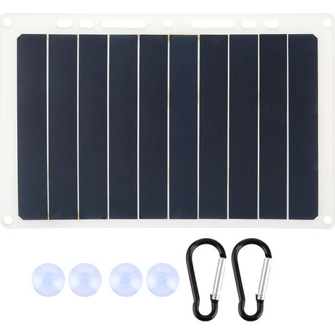 OKAT Solarpanel, USB-Solarladegerät, Solarpanel-Ladegerät, Solarpanel-Ladegerät für Outdoor-Camping