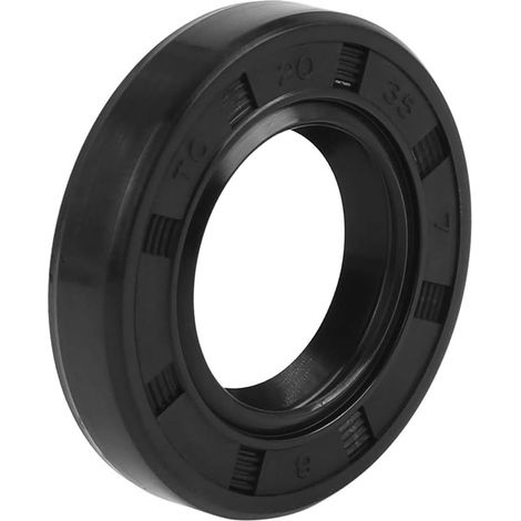 20mm x 35mm x 7mm Shaft Oil Seal TC Double Lip Rubber (1/5)