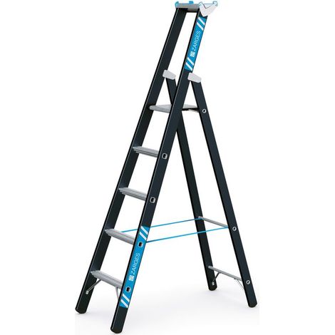 ZARGES Megastep S - LM-Stehleiter SL 5 Sprossen (1/5)