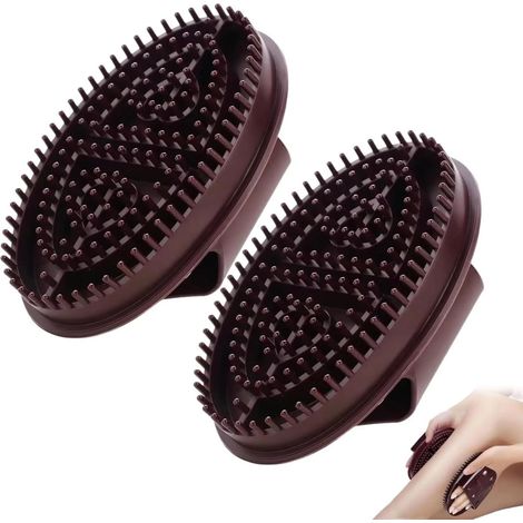 Brosse de massage - Brosse de pression méridienne - Brossage à sec - Brosse pour huiles essentielles - Brosse de bain - Brosse exfoliante pour le corps - Appareil de massage SPA (1/5)