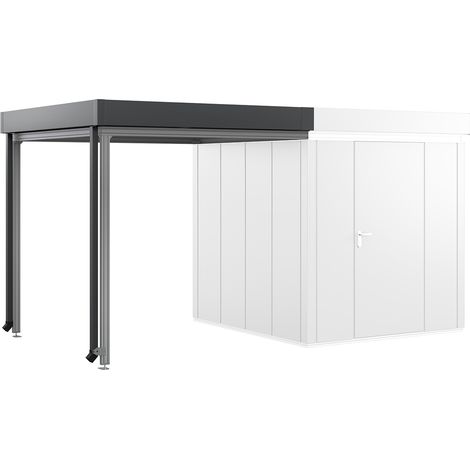 Hörmann Loungedach für "Juno" Gerätehäuser, anthrazit, 225 x 229 cm (1/5)