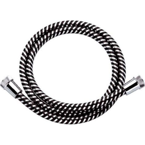 MASIDEF - FLESSIBILE DOCCIA 150CM - ATTACCO CONICO IN PVC CROMATO