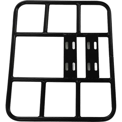 Porte-bagages arrière pour caisse de livraison de repas, charge maximale de 80 kg, tube en acier sans soudure, universel pour moto et vélo électrique, type 2 48/38 (1/5)