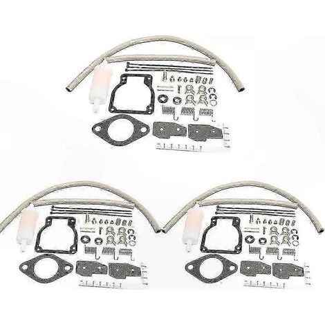 3er-Pack Mercury Vergaser-Reparatursatz für 30-70 75 90 115 120 125 PS, ersetzt 1395-8236358 18-7750-1 SZRH