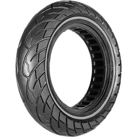 Pneu de rechange 10x2,5 pour trottinette électrique Ninebot MAX G30, type nid d'abeille, noir. (1/5)