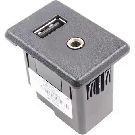 Adaptateur de port USB AUX pour voiture, lecteur audio et prise USB pour voiture (1/5)
