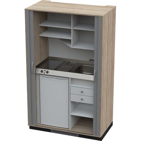 FRANKEL kaiserkraft, Module de cuisine avec façade à rideau, 2 (1/3)