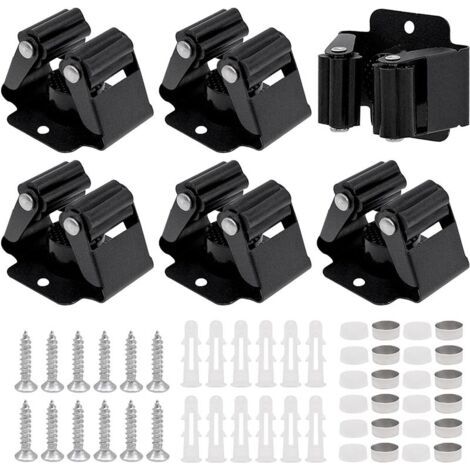 6 supports muraux pour balai en inox, support de serpillière, système d'organisation idéal pour le débarras, cuisine, salle de bain, jardin, garage, atelier (1/5)