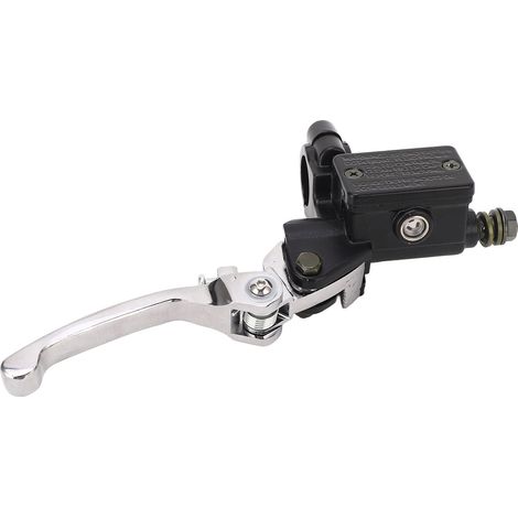Rechter Bremszylinderhebel 22 mm, rostfrei, universeller Lenkerbremshebel für 50ccm bis 250ccm Dirtbikes und Pitbikes (1/5)