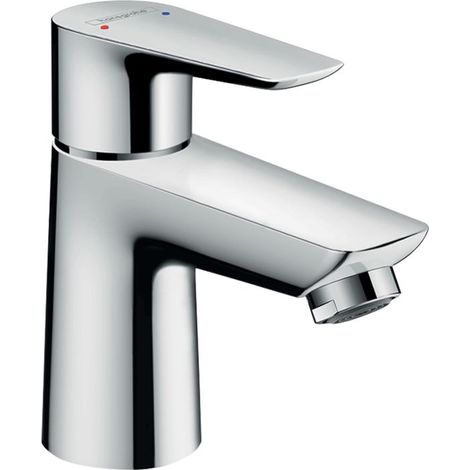 Hansgrohe Talis E - Waschtisch Einhebelmischer 80, mit Ablaufgarnitur, verchromt 71700000 (1/5)