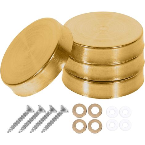 TEHAUX Lot de 20 cache-vis décoratifs pour miroirs, clous (1/5)