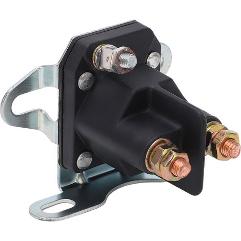 Relais Solénoïde de Démarreur 4.8W 12V pour Tondeuse Tracteur de Jardin Quad Motoneige, Boîtier ABS Laiton MZ 108-5349-00 (1/5)