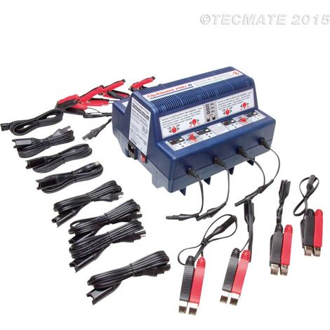 Chargeur et Testeur de batterie TECMATE pour batterie 6 et 12V (1/5)