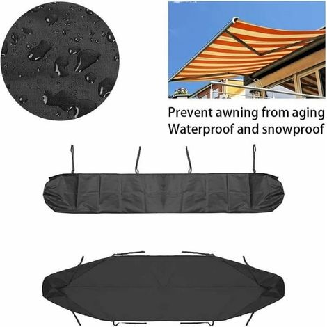 Housse de protection- 5m - Imperméable - Anti-poussière - Noir (1/5)