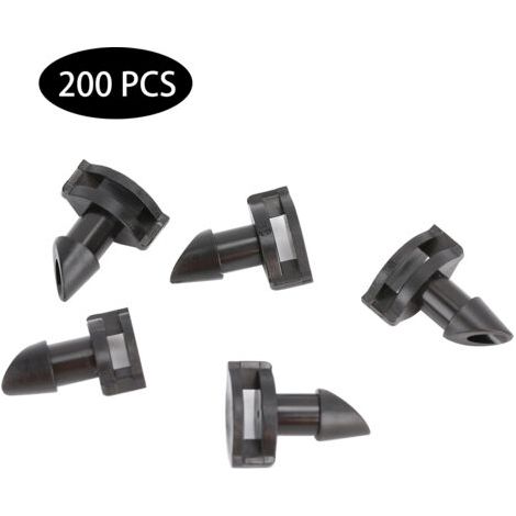 200 Pcs 360 Degrés Pulvérisateur Irrigation Goutte À Goutte Atomisation Réfractive Buse Pulvérisateur pour Jardin (1/5)