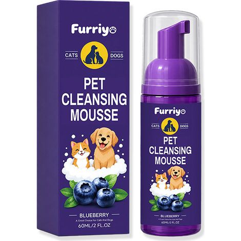 Furriyo Haustiershampoo – Geeignet für Hunde und Katzen, reinigt, duftet und entfernt Gerüche für die Fellpflege. (1/5)