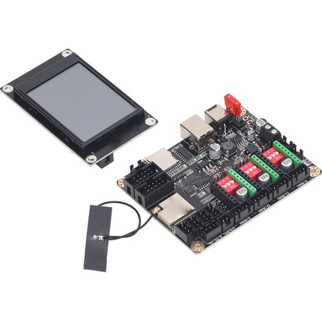 Kit d'affichage pour machine à graver, graveur de bureau, écran tactile 2,4 pouces, processeur 32 bits, module extensible, carte mère et écran (1/5)