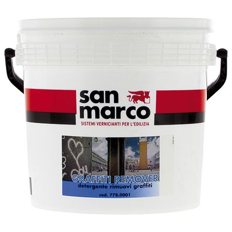 Graffiti remover 1 litro da superfici lapidee naturali, artificiali