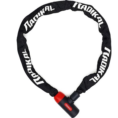 Antivol Velo, Chaîne de 170cm de ø8mm en Acier Cémenté et Serrure à Clé Haute Sécurité, Plus Longue, Anti-Rayures, Cadenas Polyvalent pour Vélo, Moto, Trottinette Electrique (1/5)